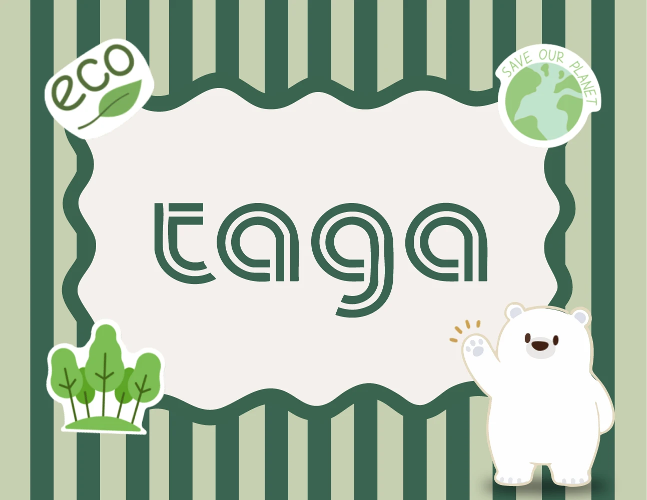 TAGA thank you letter front